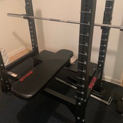 Weight Bench And Set