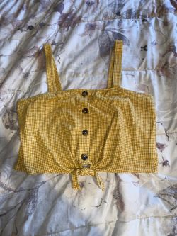 American Eagle Crop Tank Top