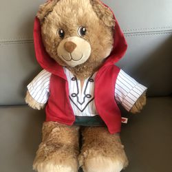 Build A Bear Teddy in Disney Aladdin Costume 16" Plush 