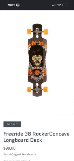Original Skateboards Freeride 38 Longboard