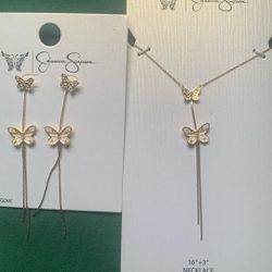 Jessica Simpson Butterfly Jewelry 
