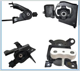 Engine Motor Mounts Kit of 4 Compatible with 09-13 Corolla Matrix & Pontiac Vibe 1.8L