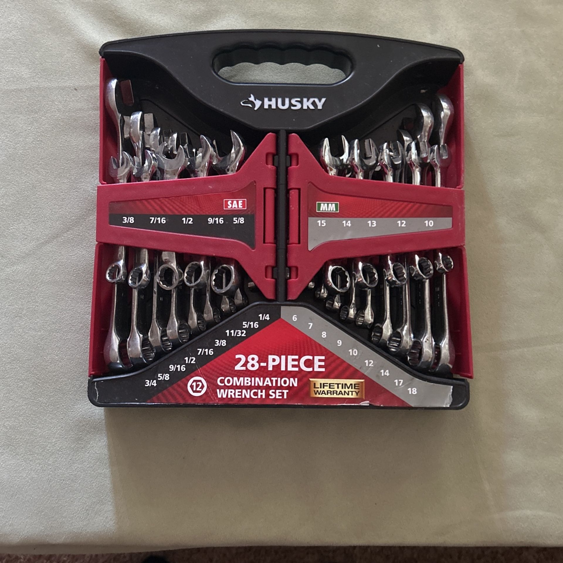 Husky wrench set 28-pience