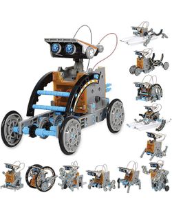 STEM 12-in-1 Education Solar Robot Toys