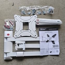 TV Wall Mount In White