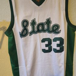 Earvin Magic Johnson Michigan State University Classic Basketball Jersey/Large 