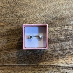 4ct Vvs Stud Earrings 
