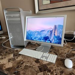 MacPro With Apple Cinema Display