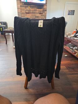Hollister Hooded Cardigan Sweater