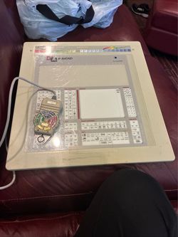 Vintage Kurta IS/ONE CAD Digitizer Tablet Bundle 16-Button Puck AutoCAD R14 R13