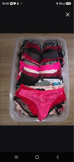 New , unworn various brands of lady’s bras and underwear