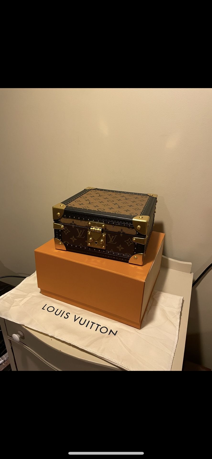 Jewelry LV Trunk Box