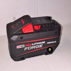 Milwaukee M18 18V Lithium-Ion REDLITHIUM FORGE HD 12.0 Ah Battery Pack