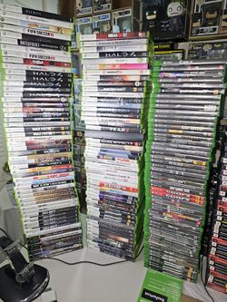 Video Game Case Lot