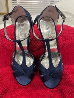 Woman’s high heel shoes