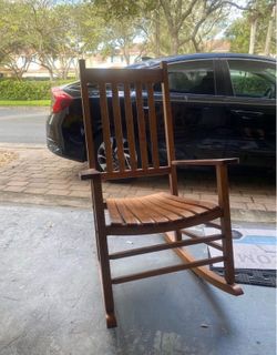 Classic Solid Wood Rocking Chair