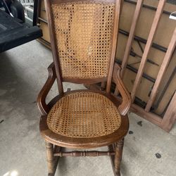 Chair Rocking With Cane - Petite Size 