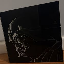 PS4 Darth Vader Edition, With 1 Controller And HDMI Cable And Power Cable 