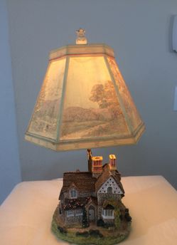 Vintage Victorian lamp.