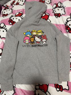 A BATHING APE BAPE Milo Sanrio Hello Kitty Full Zip Hoodie Parka Size XS USED
