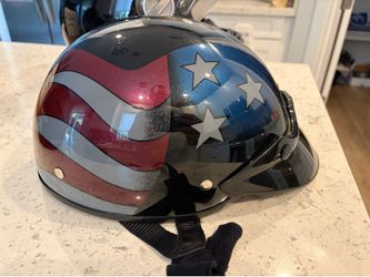 Women’s Harley Davidson, half helmet unisex size XS