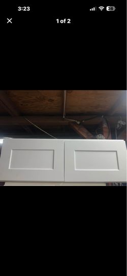 White Shaker Wall Cabinet