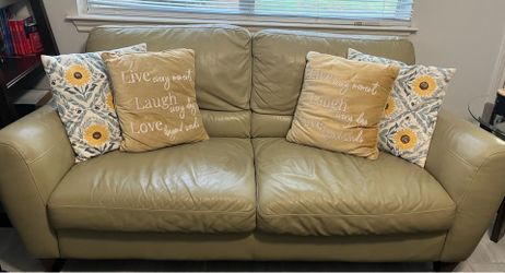 leather couch