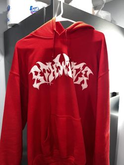 8THWNDR Red Hoodie