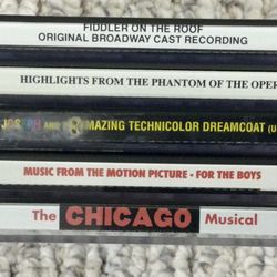 Stage and Screen/Soundtrack Bundle - Music CDs