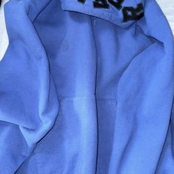 Supreme Blue Sweater, Light Stain On It 