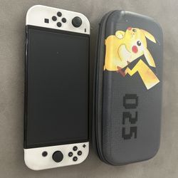 Nintendo Switch With Games And Accessories M