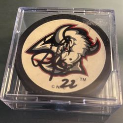 Buffalo Sabres Autographed Wayne Primeau Puck 