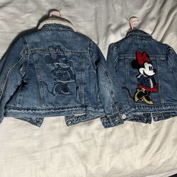 Disney Minnie Jean Jacket 3t 