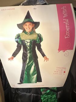 Emerald Witch Costume