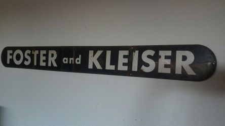 Foster and Kleiser early billboard company.