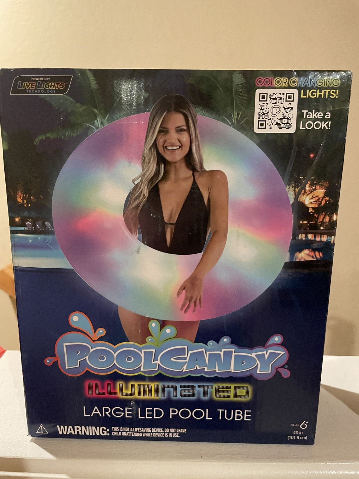 Brand New Large LED Color Changing Lights Pool Tube
