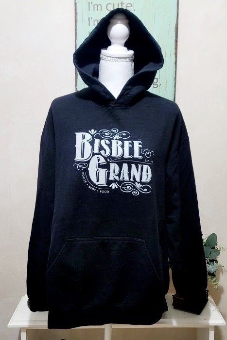 Gildan Heavy Blend Bisbee Grand Bisbee Arizona Black Unisex Hoodie