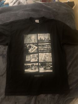 black Streetwise Graphic Tee