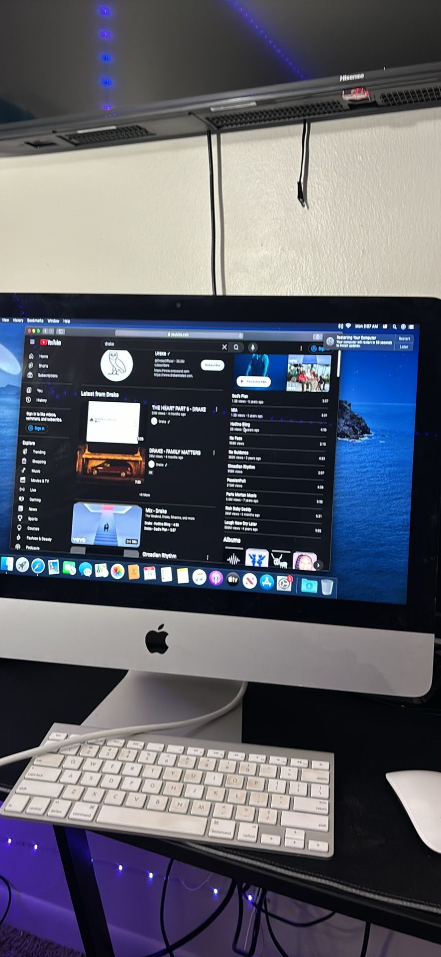 iMac Apple All In One Computer Perfect Condition