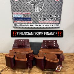 5018DB OCCIDENTAL LEATHER 3Pouch Pro Tool Bag(EACH)**(FINANCIAMOS/WE FINANCE)**