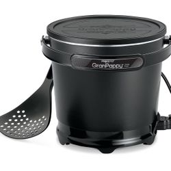 Presto 1.5 Qt. Black GranPappy Deep Fryer