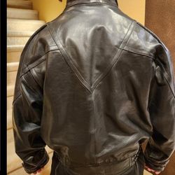 🔥 Genuine Wilsons Leather “Adventure Bound” Jacket – Thinsulate Insulated – Size L 🔥