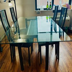 Dining Table With 3 Chairs