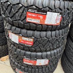New Nitto 285/70R17 Ridge Grappler Tires