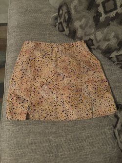 Floral Mini Skirt Size 7