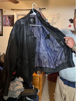 Leather jacket