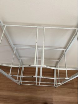 5-Gallon Water Jug Storage Rack – Holds 8 Bottles, Metal