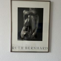 RUTH BERNHARD - Classic Torso - Nude - 1980 - Vtg 