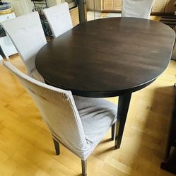 4 chair dining table set