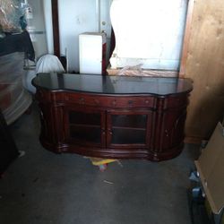 Mueble de Caoba,con Marmol